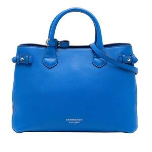 Burberry Banner Tote Leather And House #251436B60B
